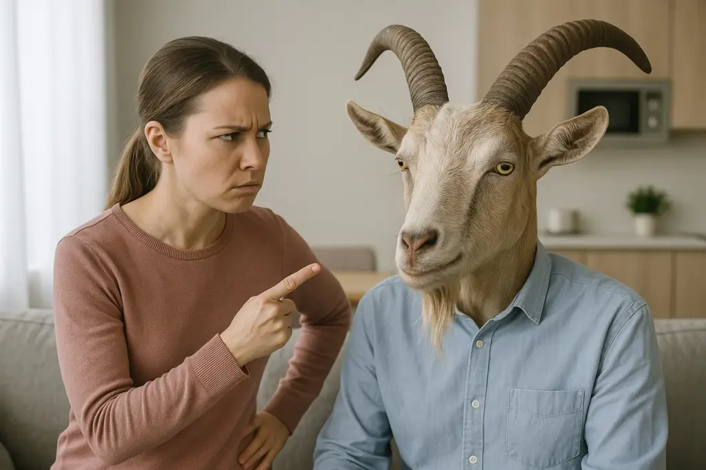 Признаки того, что ты живешь с козлом