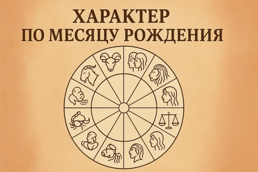Характер по месяцу рождения