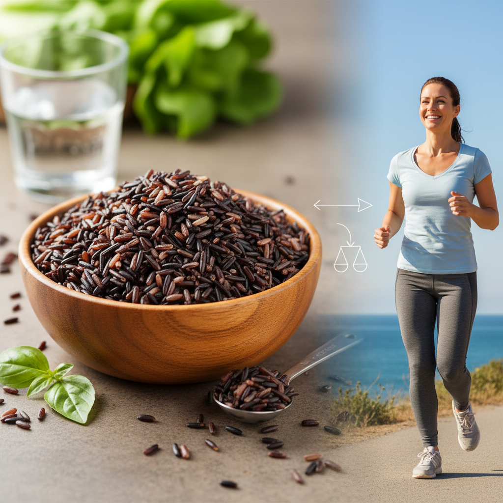 Черный и дикий рис для похудения