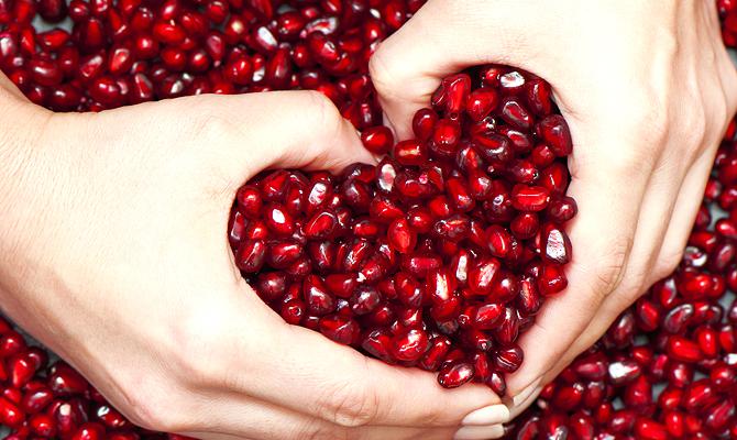 Как правильно есть гранат