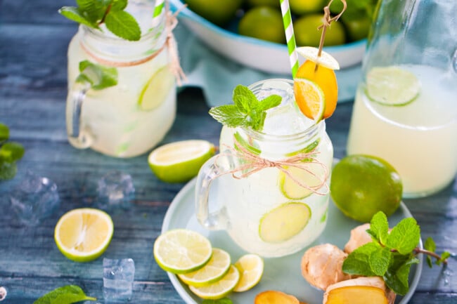 Как приготовить домашний лимонад