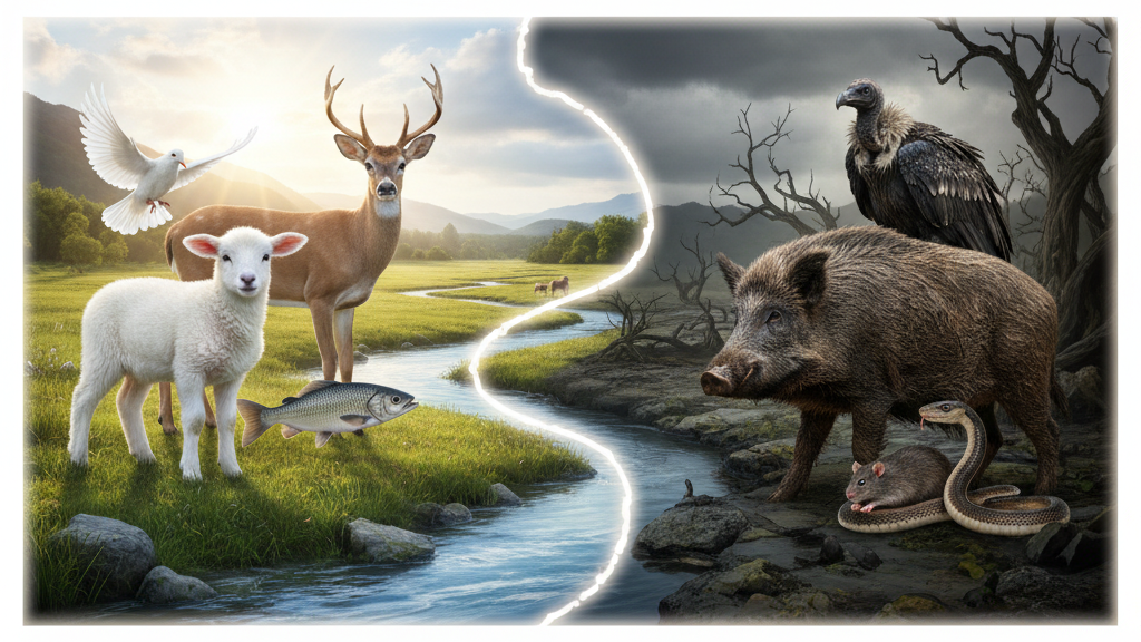 Чистые и нечистые животные: что это значит и как читать древние правила сегодня