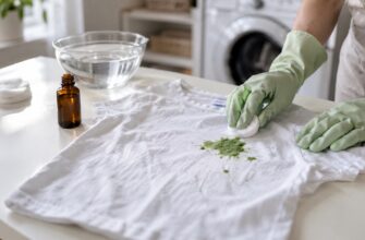 Как отстирать зелёнку с одежды: что работает и какие средства нельзя смешивать